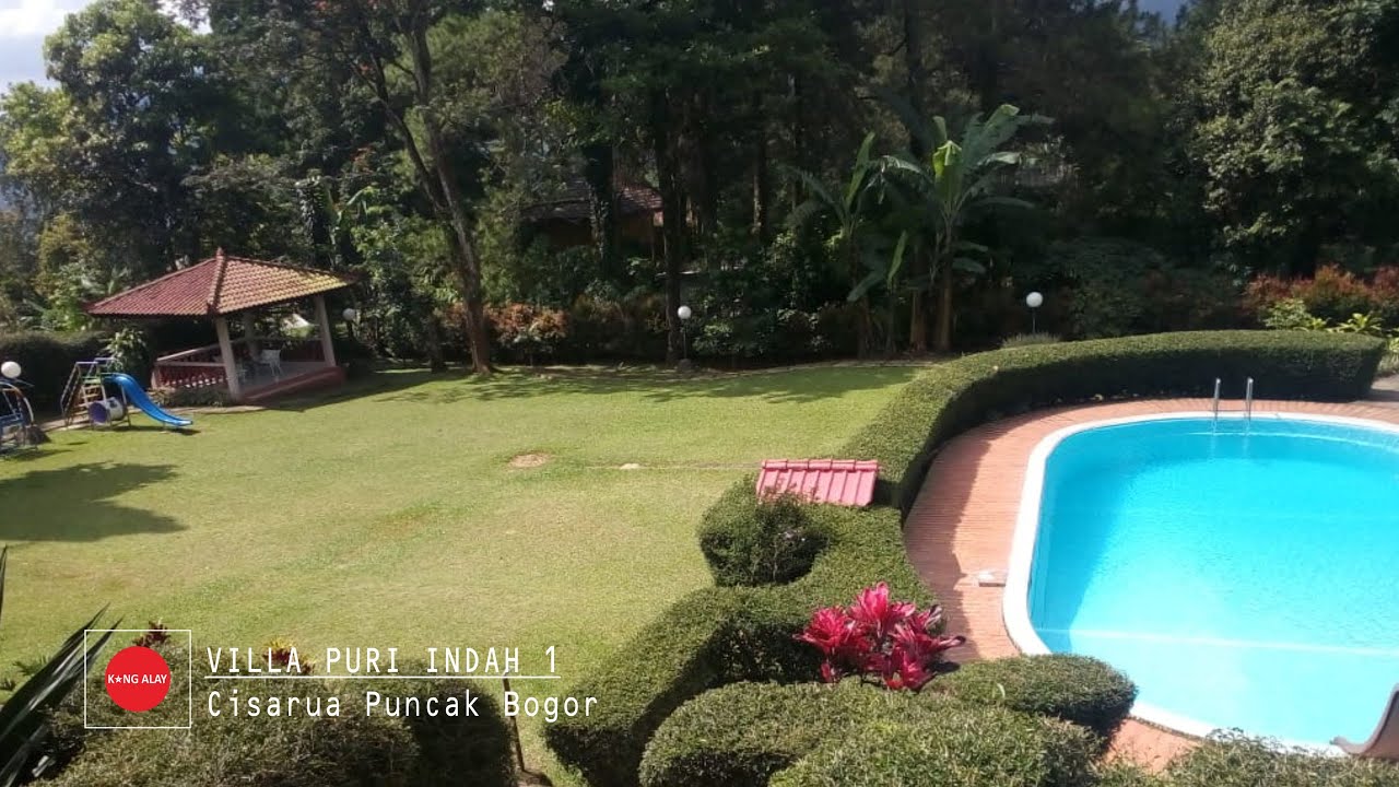 Kang Alay - Review Ulang Villa Puncak Puri Indah 1 Cisarua Bogor, Private Pool, Bangunan 1 Lantai