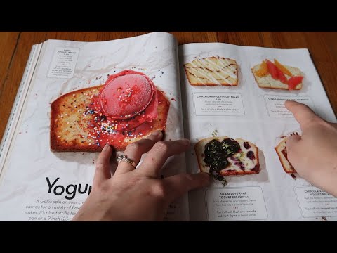 ~Classic ASMR Magazine Flipping For Deep Sleep ~ With Whispered Commentary