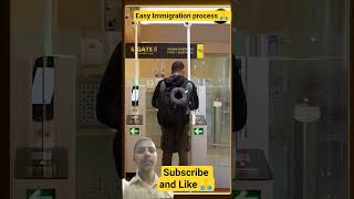 🙏Easy Immigration in Airport 🙏#cricket #viratkohli #viral #india #education #shorts #smooth