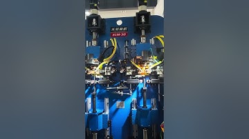 High-Performance Double Station Servo Electrical Upsetting Machine for Engine Valves