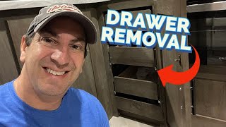 How To Remove RV Drawers