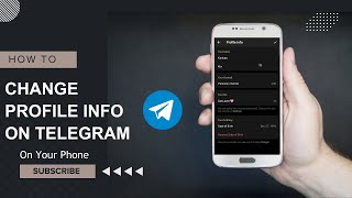 How To Edit Profile Info On Telegram