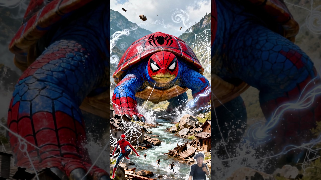 superheroes but giant Turtle💥Marvel All characters 