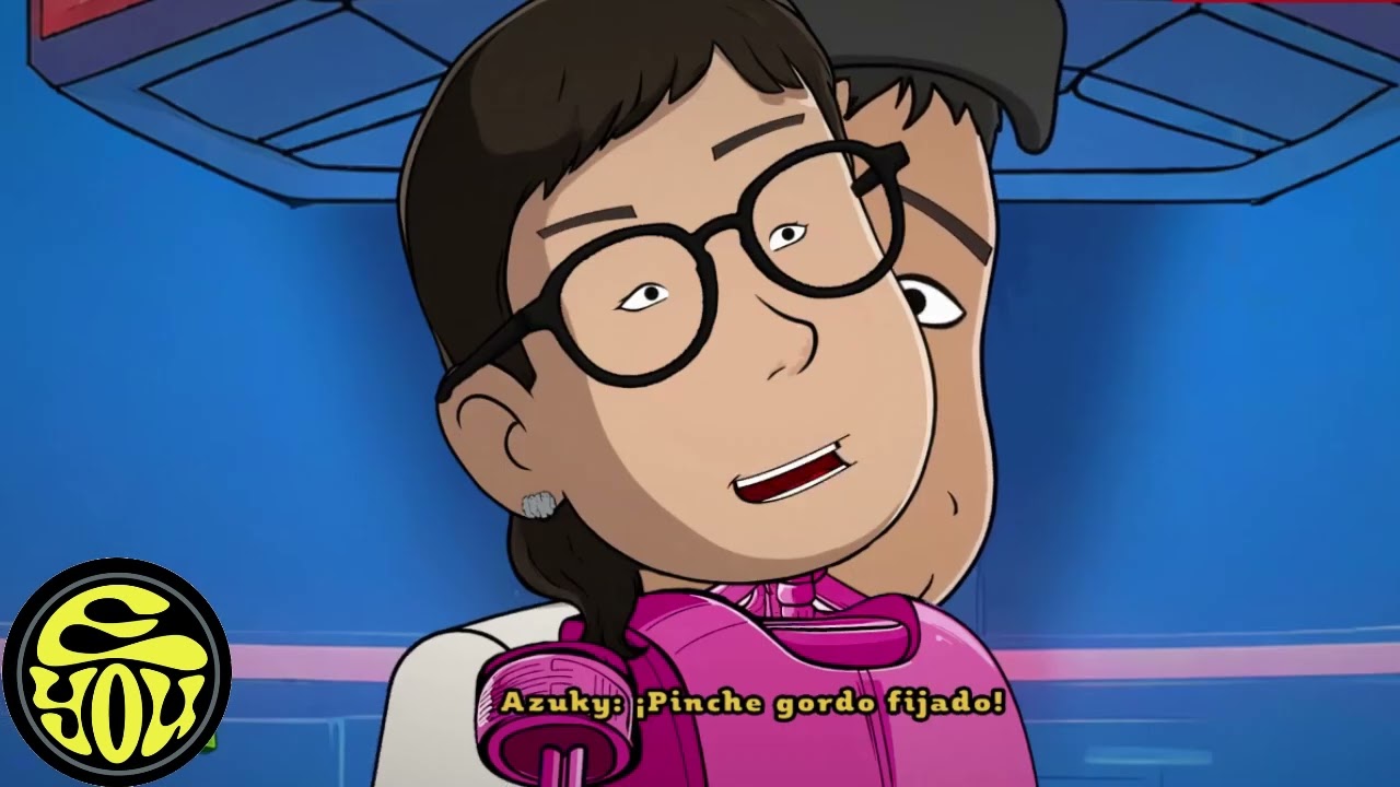 Azuky la niña robotica y san Jhony B. EyouTV IA