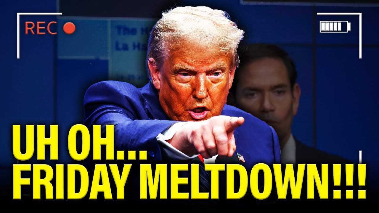 All HELL BREAKS LOOSE as Trump has AWFUL FRIDAY