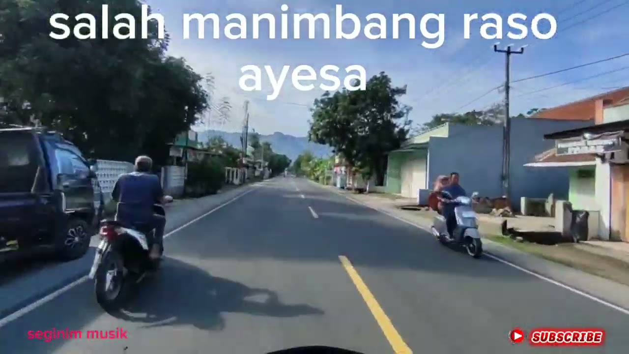 Salah manimbang raso - ayesa lagu minang