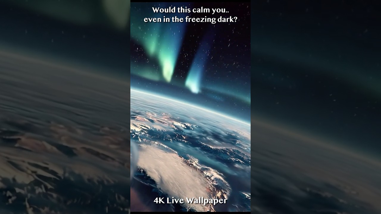 Watch Earth Glow With Northern Lights From Space