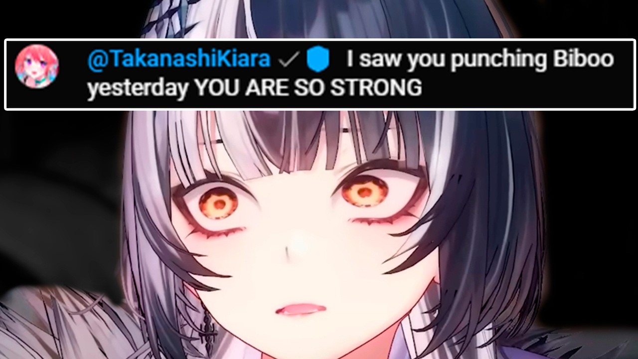 Kiara When She Opens Shiori's Stream: