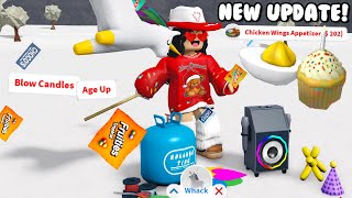 NEW Bloxburg 2024 NEW YEAR UPDATE! PINATAS, AGE UP, and MORE! *12.3*