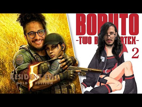 🔴RESIDENT EVIL 5 PRO COM SUB @Crocolitro | MANGÁ ​BORUTO TWO BLUE VORTEX CAP 30 ATÉ 34 | REACT ETROM