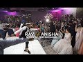 Ravi  anisha  surprise bhangra performance england