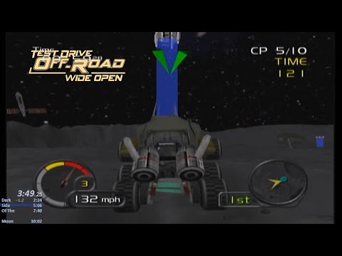 Test Drive Off-Road Wide Open Moon Speedrun 9m 30s
