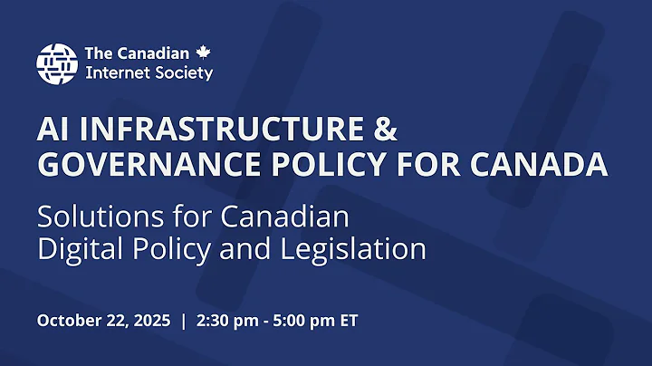 FULL TCIS EVENT: AI Infrastructure & Governance Policy in Canada