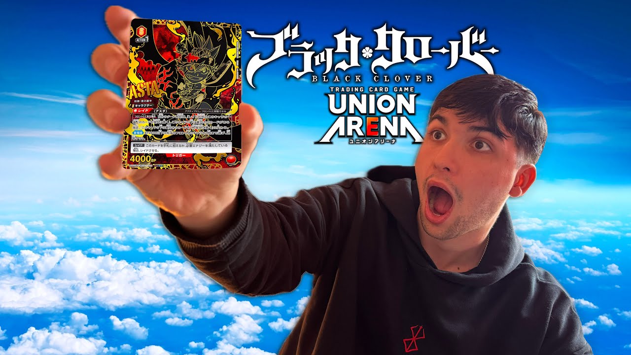 ¡BRUTAL! Busco la CARTA SECRETA de BLACK CLOVER Union Arena TCG 🃏