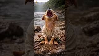 🥺🐶 Poor Dog Boatman Story | From Tears to Success 💔➡️💪🚤 #viralvideo