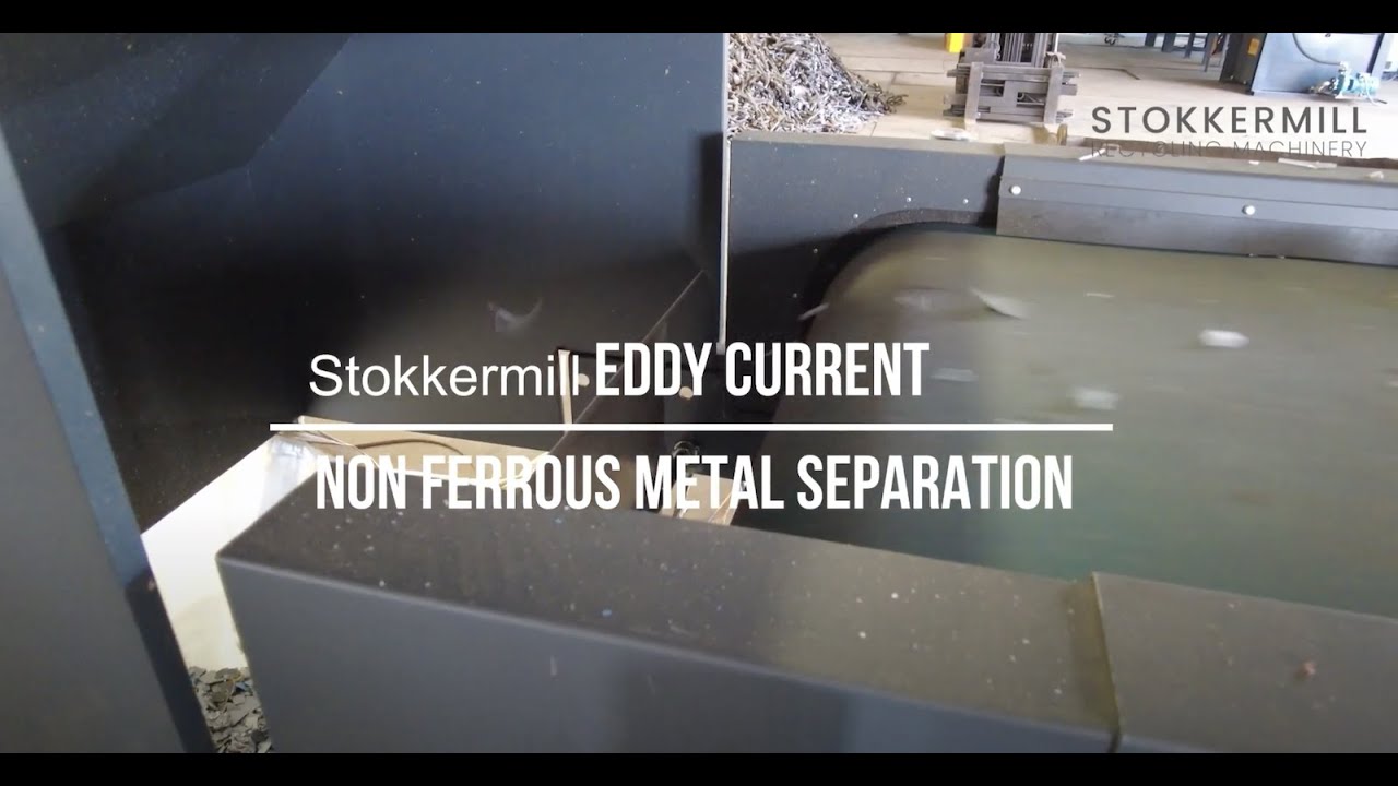 Separatori metalli non ferrosi | STOKKERMILL Eddy current