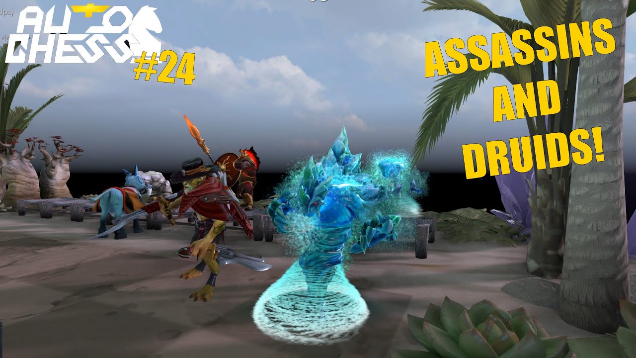 Assassins and Druids! Auto Chess #24 😱