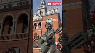 Best! Dolly Parton Statue! At City Hall! Near Dollywood! #dolly #dollywood #shortsfeed