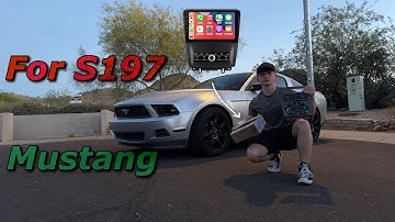 Installing and Review on Apple CarPlay Radio For 2010-2014 Mustang!