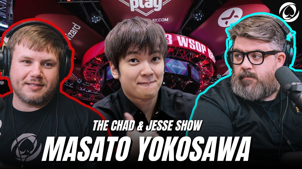 BECOMING ONE OF THE BIGGEST POKER VLOGGERS | Masato Yokosawa | Chad & Jesse Poker Show #9