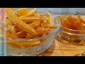 ЦУКАТЫ из апельсиновых корок Не спешите выбрасывать корки апельсина🍊 👌