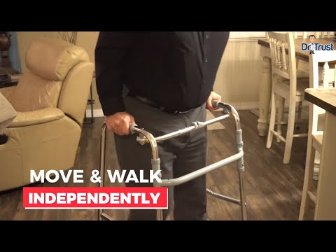 Dr Trust USA Mobility Walker 307 - Folding Walker for senior citizen, patients and