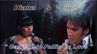 Diana&Elvis "Can't help falling in love",mystic rock  movie soundtrack with epic duet, Диана и Элвис