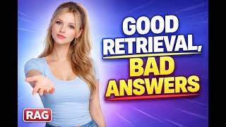 Why Good Retrieval Can Still Give Bad Answers