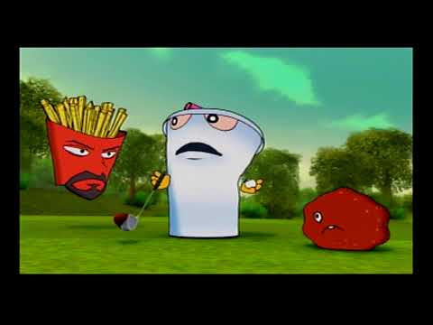 Aqua Teen Hunger Force Zombie Ninja Pro-Am Playstation 2 Longplay