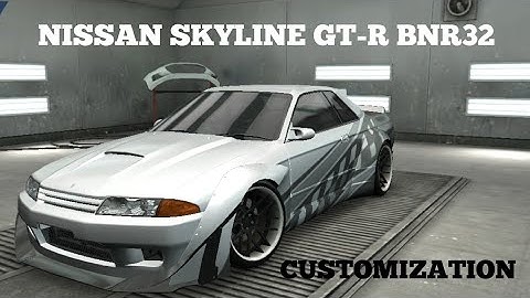 Need for speed no limits : Nissan Skyline GT-R BNR32 build