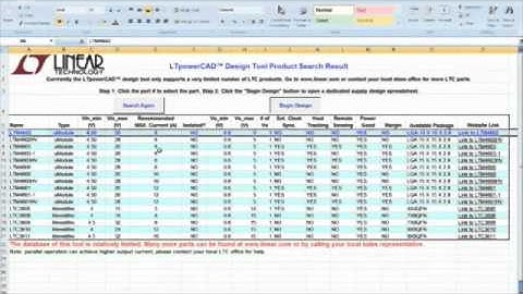 A Complete Switching Regulator Design Tool for LTCs uModule and Monolithic DCDC Regulators