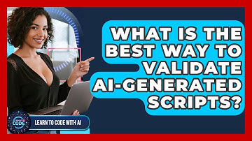 What Is The Best Way To Validate AI-generated Scripts? - Learning To Code With AI