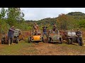 4x2 & 4x4 Trilha com muito barro lama e diversão - Jeep Willys Gaiola Fusca Toyota Hilux SW Cherokee
