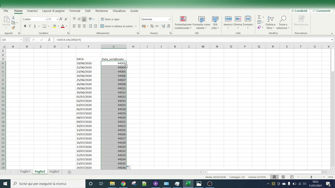 Come ordinare le righe Excel per data - YouTube