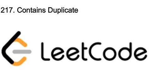 Contains Duplicate Solved in Java using HashMap