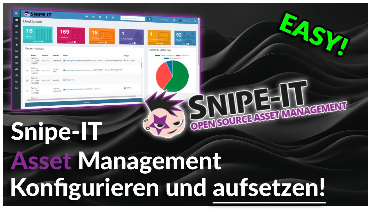 🚀 Snipe-IT Asset Tool auf Debian mit Docker: Schritt-für-Schritt zur perfekten IT-Verwaltung! 🛠️