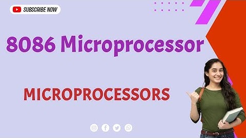 8086/8088 Microprocessor|8086 introduction & overview|Difference between 8085 & 8086 Microprocessor