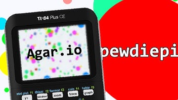 So I coded AGAR.IO... for a CALCULATOR