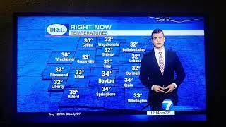 Jesse Magg weather update for Dayton Ohio Whio t.v.