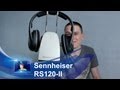 Беспроводные накладные наушники SENNHEISER RS 120-8 II