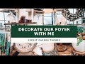 Decorate Our Foyer with Me | Secret Garden at the Farm | Collab with Maranda Christine