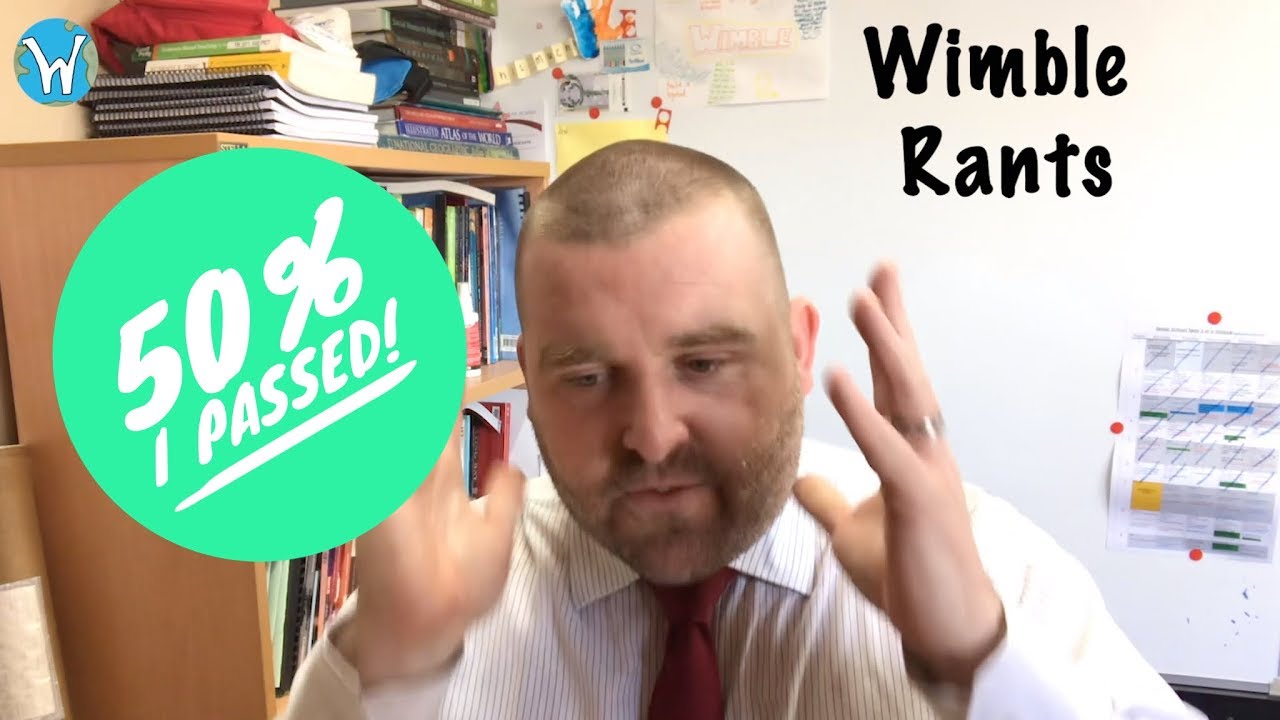 50% ...I PASSED! - Wimble Rants! wimbledon femme
