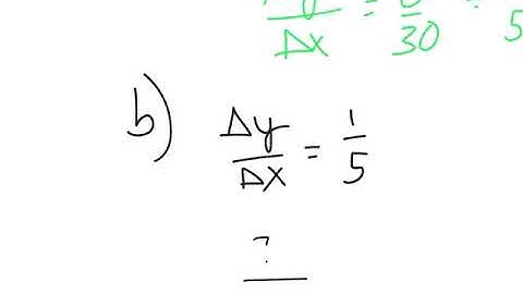 Lesson 4.1.1 - Slope Triangles