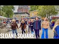 Walking in Chelsea London King’s Road from Sloane Square | London Walk 2021 [4K HDR]