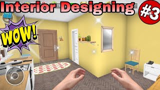 It's time to complete the Interior of my house🤑| House Flipper Mobile | Gameplay #3