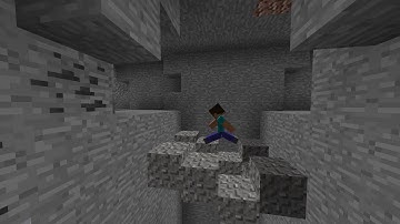 Hypixel UHC gravel cave trap.