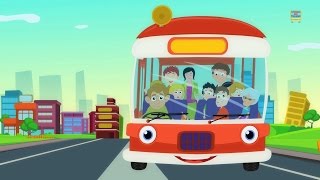 The Wheels On The Bus | Nursery Rhymes | Kids Songs | Baby Videos