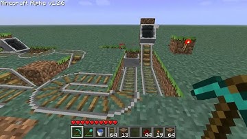 Minecraft: Automatic Cart Station Tutorial [Alpha 1.2 - Beta 1.5]