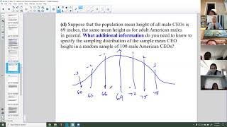 Stats Topic 15 Central Limit Theorem CEO heights problem 15 4