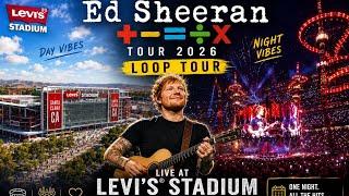Ed Sheeran loop Tour Concert at Levi’s Stadium Santa Clara 💙 #edsheeran #concert #looptour 